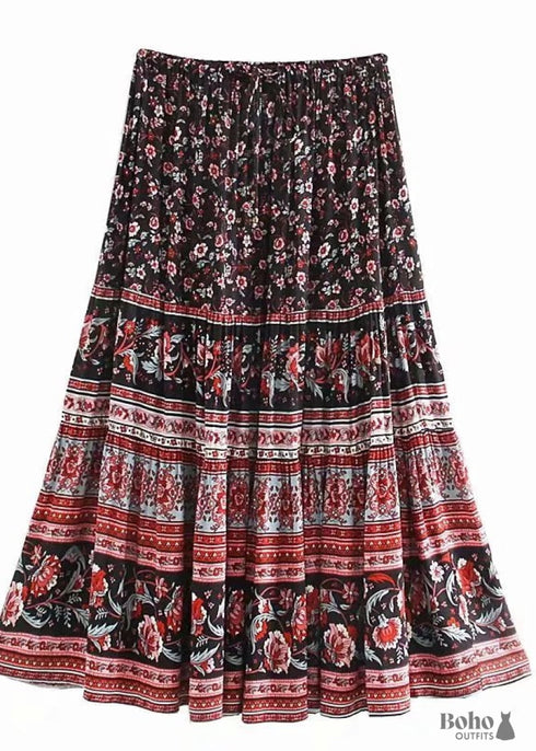 Boho Skirts in Dancing Lady For Women